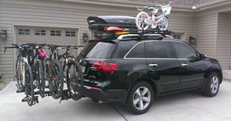 trailer hitch for bike rack only